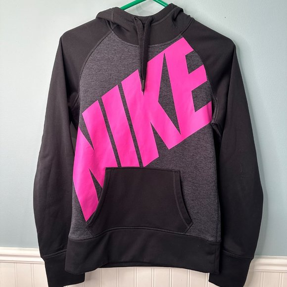 Nike Women’s Size Small Hoodie Sweatshirt Y2K Barbie Streetwear Athleisure Activ - Picture 2 of 13